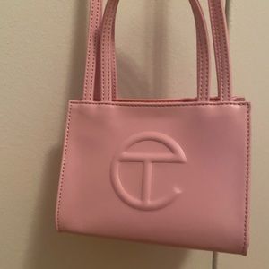 Small Bubblegum Telfar Shopping Bag